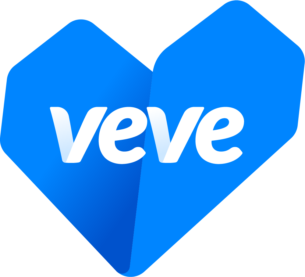 Blue VeVe Heart